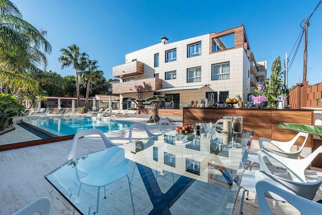 Apartament 5 Stelle Piscina, Jacuzzi, Wifi - 2 Min Dal Mare Miami Playa Zewnętrze zdjęcie